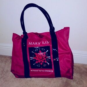 Mary Kay Vibrant Red and Black Tote